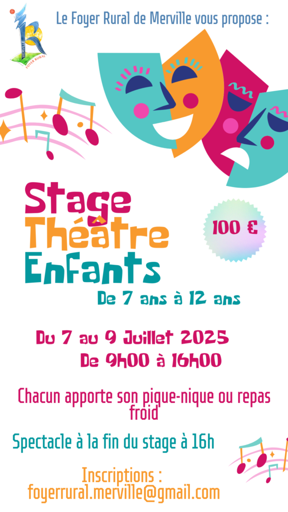 Stage Théâtre enfant