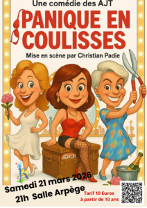 Soirée théatre - Panique en coulisse