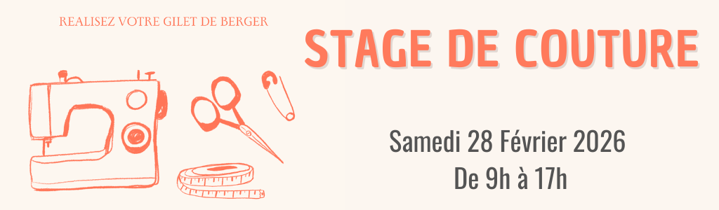 Stage couture - gilet de berger