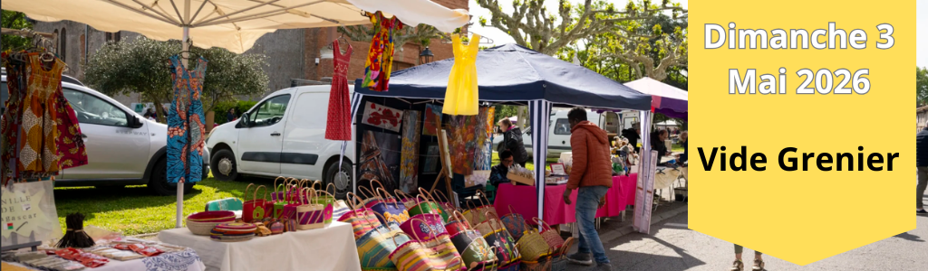 Vide grenier à Merville le DImanche 3 Mai
